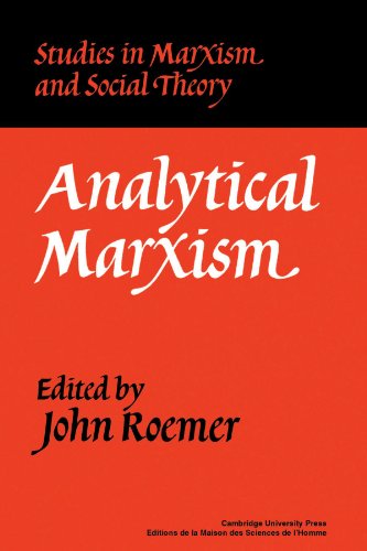 Analytical Marxism Cover