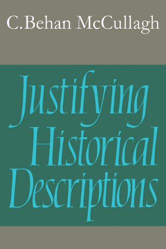 Justifying historical descriptions Cover