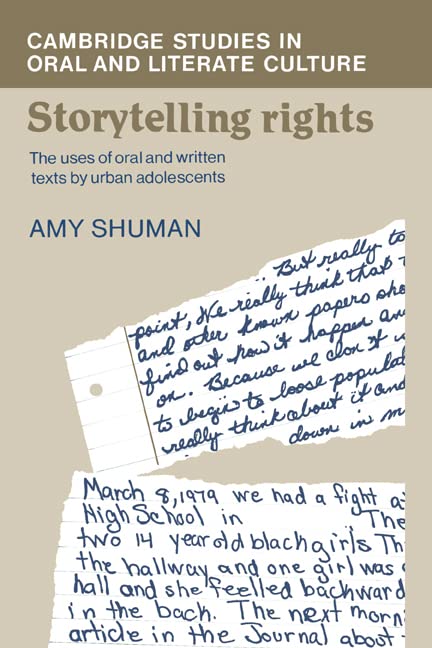 Storytelling rights Cover