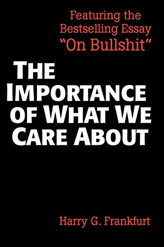 The importance of what we care about Cover