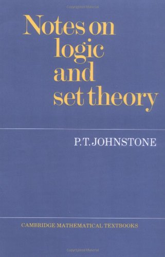 Notes on logic and set theory Cover