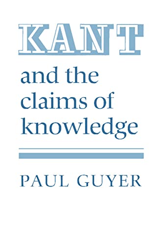 Kant and the claims of knowledge Cover