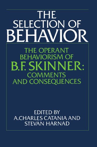 The Selection of behavior Cover