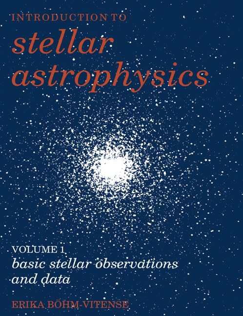 Introduction to stellar astrophysics Cover
