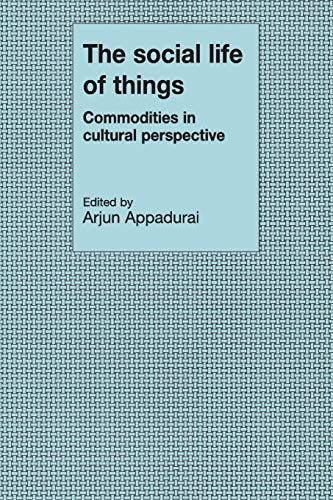 The Social life of things Cover