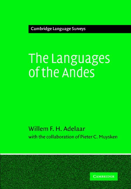 The Languages of the Andes (Cambridge Language Surveys) Cover
