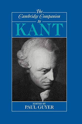 The Cambridge companion to Kant Cover