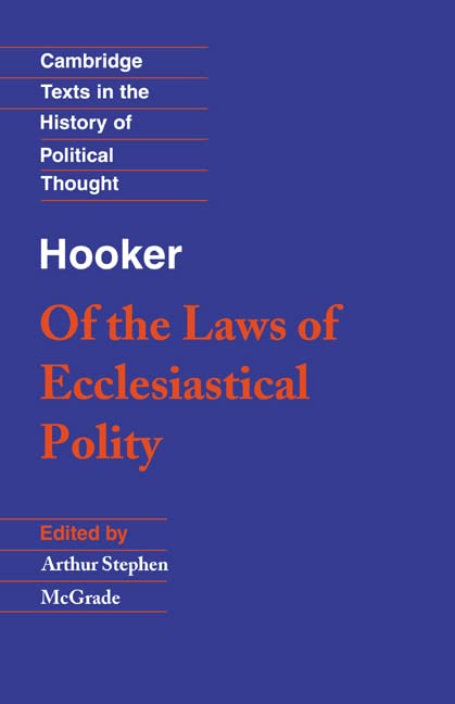 Of the laws of ecclesiastical polity Cover