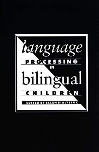 Language processing in bilingual children Cover