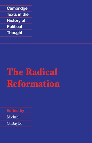 The Radical Reformation Cover