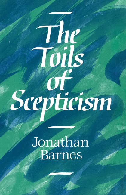The toils of scepticism Cover