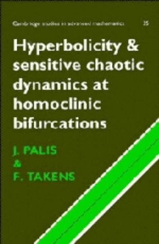 Hyperbolicity and sensitive chaotic dynamics at homoclinic bifurcations Cover
