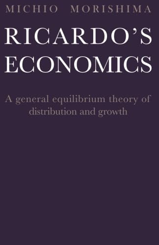 Ricardo's Economics Cover