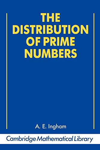 The distribution of prime numbers Cover