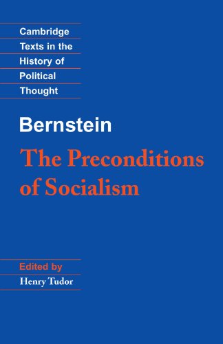 The preconditions of socialism Cover