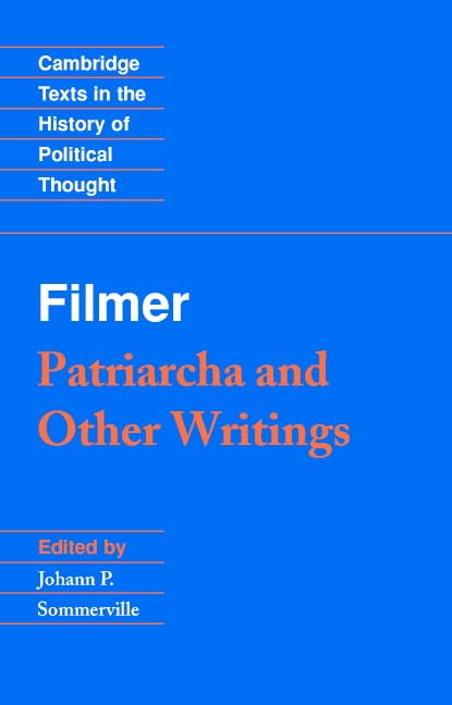 Patriarcha and other writings Cover