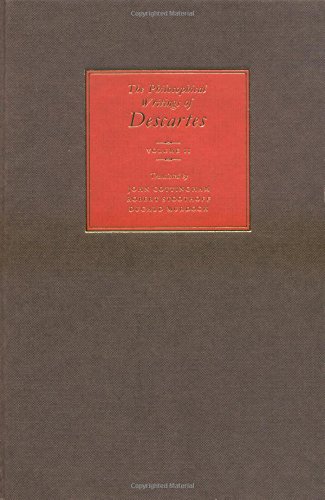 The philosophical writings of Descartes Cover