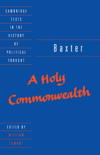 A holy commonwealth Cover