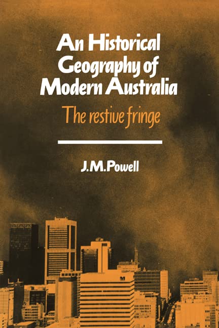 An Historical Geography of Modern Australia Cover