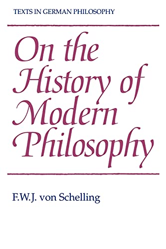 On the history of modern philosophy Cover