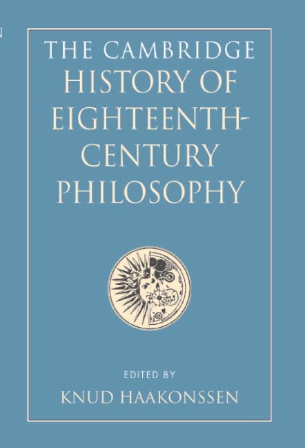 The Cambridge history of eighteenth-century philosophy Cover