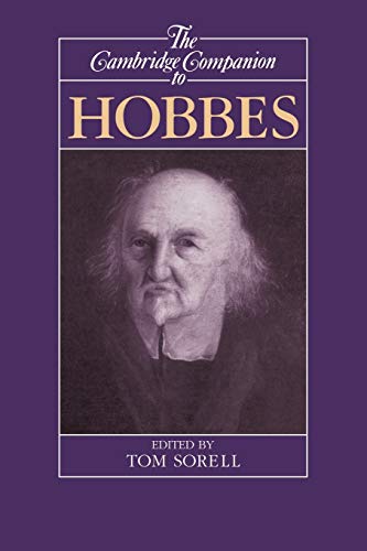 The Cambridge companion to Hobbes Cover