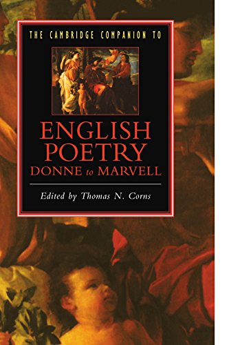 The Cambridge companion to English poetry, Donne to Marvell Cover