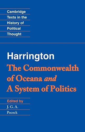 The commonwealth of Oceana ; and, A system of politics Cover