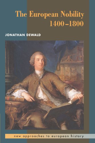 The European nobility, 1400-1800 Cover