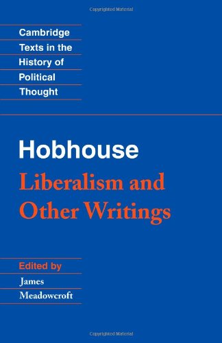 Liberalism and other writings Cover