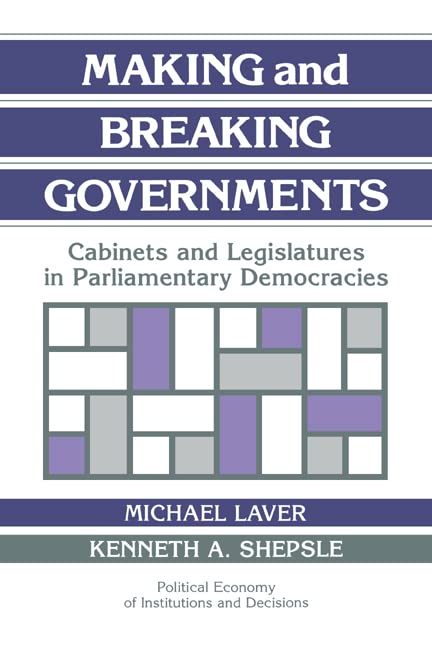 Making and breaking governments Cover