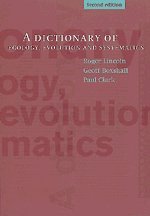 A dictionary of ecology, evolution, and systematics Cover