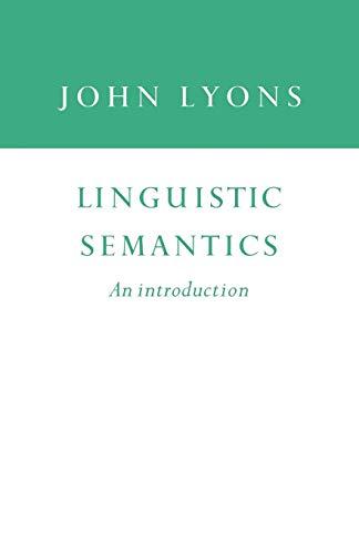 Linguistic semantics Cover