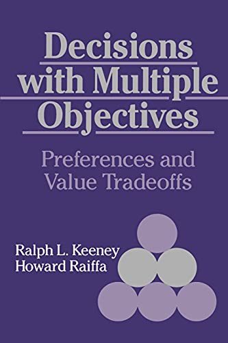 Decisions with multiple objectives Cover