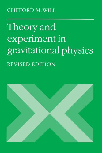 Theory and experiment in gravitational physics Cover