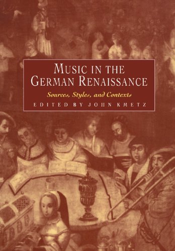 Music in the German Renaissance Cover