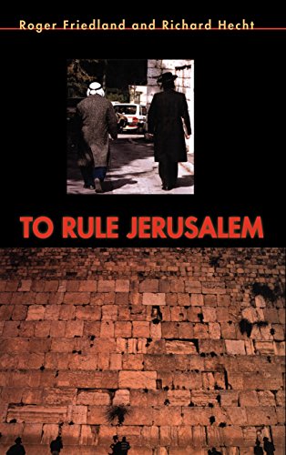 To rule Jerusalem Cover