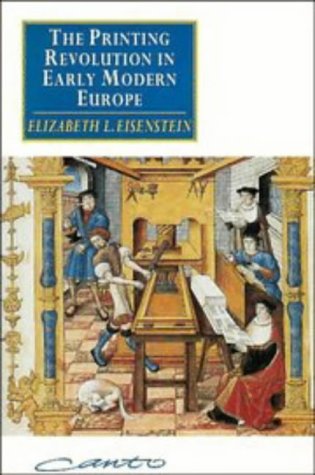 The printing revolution in early modern Europe Cover
