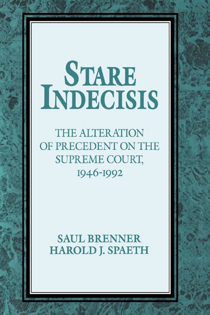 Stare indecisis Cover