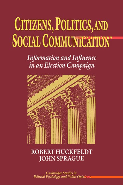 Citizens, politics, and social communication Cover