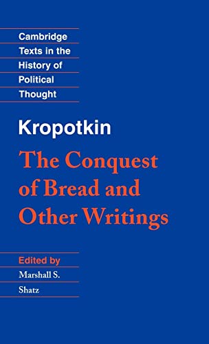 The conquest of bread and other writings Cover