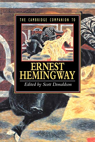 The Cambridge companion to Hemingway Cover