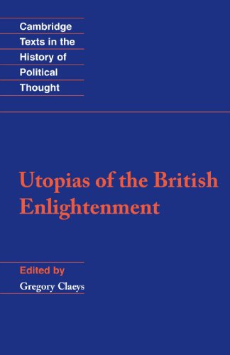 Utopias of the British enlightenment Cover