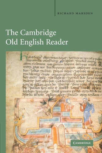 The Cambridge Old English reader Cover