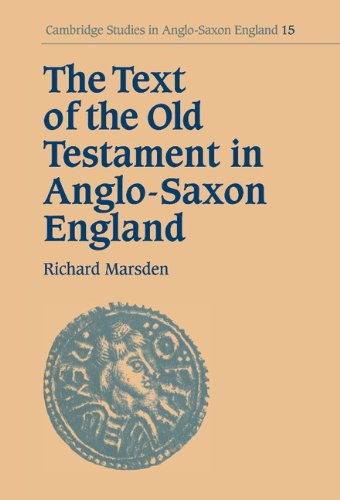 The text of the Old Testament in Anglo-Saxon England Cover