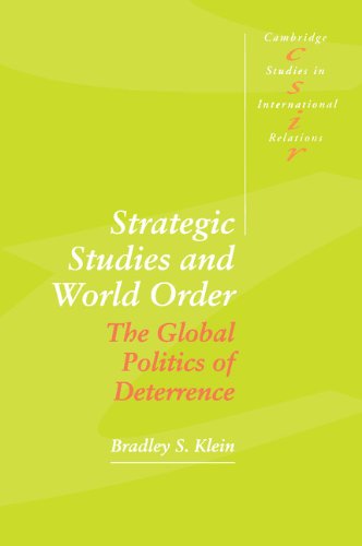 Strategic studies and world order Cover
