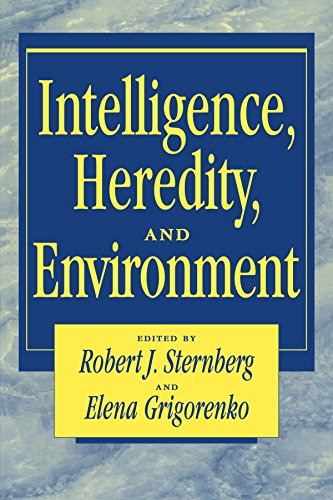 Intelligence, heredity, and environment Cover