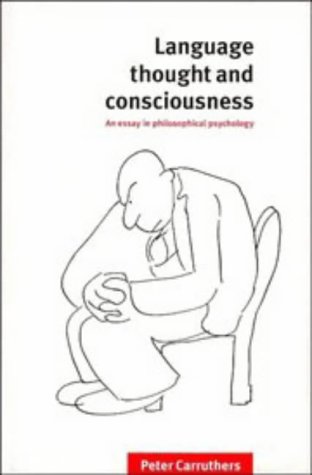 Language, thought, and consciousness Cover