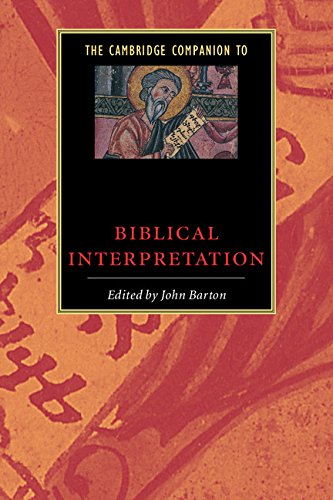 The Cambridge companion to biblical interpretation Cover