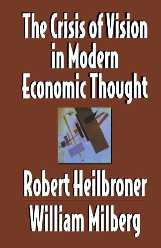 The crisis of vision in modern economic thought Cover